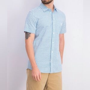 Even Tide Elliot coastal Seersucker Shirt